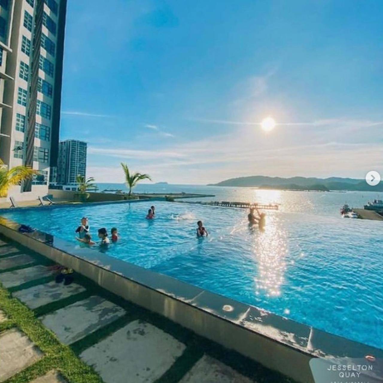 Mango House2-Seaview,Wifi,Swimmingpool,Gym-Jq Apartman Kota Kinabalu Kültér fotó